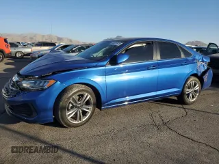 2024 Volkswagen Jetta SE с VIN 3VW7M7BU9RM022842, выставлен на аукционе Copart как лот 44023675 с пробегом 22 034 миль миль и Списание • Salvage title. История ставок и продаж доступна на DreamBid. Изображение 1.