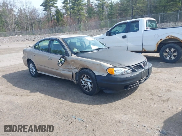 2004 Pontiac Grand Am SE1 z VIN 1G2NF52E34C244504, wystawiony jako IAAI lot #42070935 z przebiegiem 87 374 mil mil oraz . Historia ofert i sprzedaży dostępna na DreamBid. Obrazek 1.