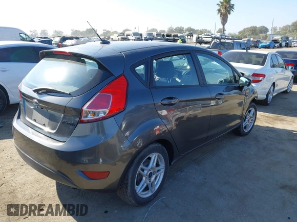 2019 Ford Fiesta SE with VIN 3FADP4EJ7KM122981, listed as a IAAI auction lot 40235576 with Not Provided miles and . Bid and sale history available at carsss.com. Image 4.