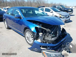 2016 Volkswagen Passat 1.8T SE w/Technology with VIN 1VWBS7A36GC047480, listed as a IAAI auction lot 41685321 with 121,379 mi miles. Bid and sale history available at carsss.com. Image 1.
