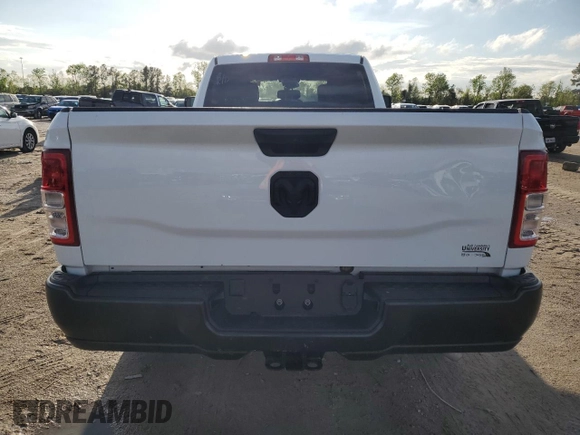 2024 Ram 2500 Tradesman with VIN 3C6UR4HJ2RG328449, listed as a Copart auction lot 51104785 with 8,209 mi miles and Salvage Title. Bid and sale history available at carsss.com. Image 6.