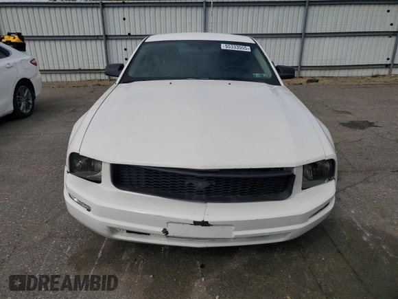 2006 Ford Mustang Standard with VIN 1ZVHT80N965264587, listed as a Copart auction lot 55333555 with 240,343 mi miles and Clean Title. Bid and sale history available at carsss.com. Image 5.
