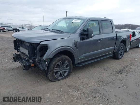 2023 Ford F-150 XL with VIN 1FTFW1ED2PFB98355, listed as a IAAI auction lot 42000505 with 14,777 mi miles and . Bid and sale history available at carsss.com. Image 2.