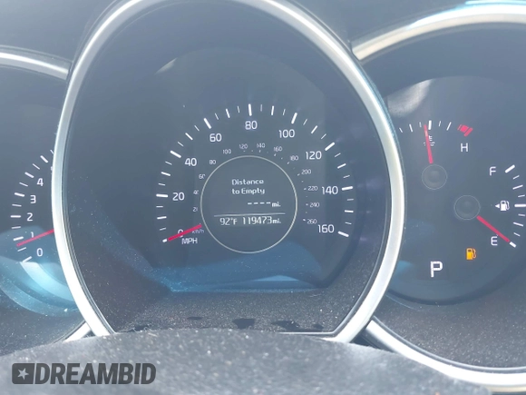 2015 Kia Optima EX with VIN 5XXGN4A71FG426337, listed as a IAAI auction lot 42589955 with 119,473 mi miles and . Bid and sale history available at DreamBid. Image 7.