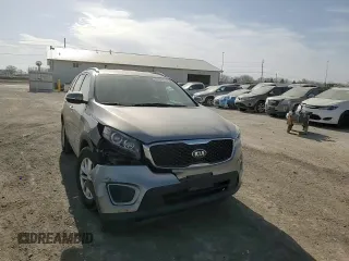 2016 Kia Sorento LX with VIN 5XYPGDA51GG131048, listed as a Copart auction lot 48734345 with 92,032 mi miles and Salvage Title. Bid and sale history available at carsss.com. Image 12.