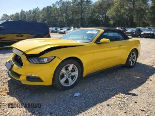 2017 Ford Mustang V6 with VIN 1FATP8EM4H5323989, listed as a Copart auction lot 46822225 with 145,080 mi miles and Salvage Title. Bid and sale history available at carsss.com. Image 1.