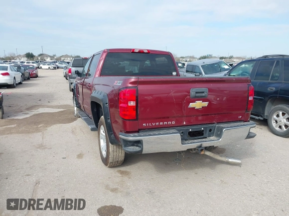 2015 Chevrolet Silverado 1500 LT with VIN 3GCUKREC0FG261927, listed as a IAAI auction lot 41598096 with Not Provided miles and . Bid and sale history available at DreamBid. Image 3.
