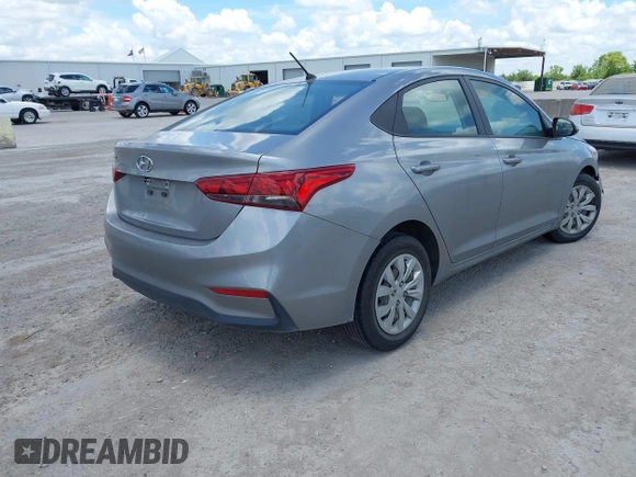 2021 Hyundai Accent SE with VIN 3KPC24A64ME146612, listed as a IAAI auction lot 42546348 with 79,792 mi miles and . Bid and sale history available at DreamBid. Image 4.