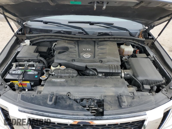 2018 Nissan Armada SV with VIN JN8AY2NC9J9556949, listed as a Copart auction lot 86526934 with 96,293 mi miles and Salvage Title. Bid and sale history available at carsss.com. Image 13.