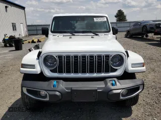2024 Jeep Wrangler Sahara с VIN 1C4RJXP62RW275130, выставлен на аукционе Copart как лот 62665895 с пробегом 21 521 миль миль и На запчасти • Non repairable. История ставок и продаж доступна на DreamBid. Изображение 5.
