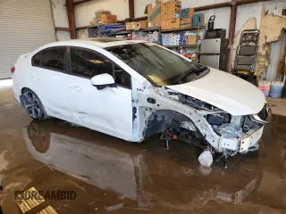 2014 Honda Civic Si with VIN 2HGFB6E59EH703287, listed as a Copart auction lot 57874665 with Not provided miles and Clean title. Bid and sale history available at DreamBid. Image 4.