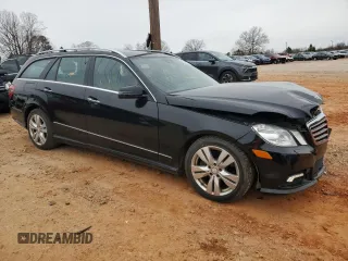 2011 Mercedes-Benz E 350 Luxury with VIN WDDHH8HBXBA487243, listed as a Copart auction lot 48309135 with 130,920 mi miles and Salvage Title. Bid and sale history available at DreamBid. Image 4.