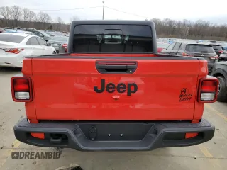 2023 Jeep Gladiator Sport S with VIN 1C6HJTAG6PL584451, listed as a Copart auction lot 47637395 with 8,356 mi miles and Salvage title. Bid and sale history available at DreamBid. Image 6.