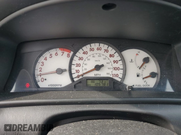 2004 Toyota Corolla CE with VIN 2T1BR32EX4C226454, listed as a Copart auction lot 54567535 with 105,781 mi miles and Clean Title. Bid and sale history available at DreamBid. Image 9.