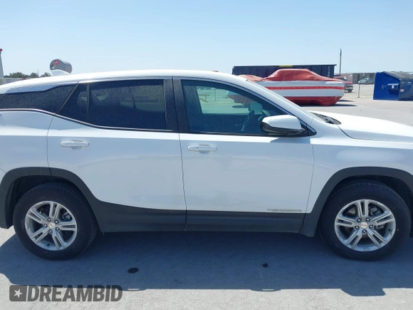 2023 GMC Terrain SLE with VIN 3GKALMEG0PL211094, listed as a IAAI auction lot 41607695 with 97,073 mi miles. Bid and sale history available at carsss.com. Image 13.