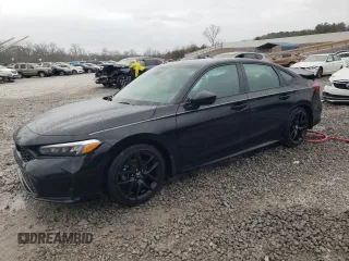 2025 Honda Civic Sport with VIN 2HGFE2F53SH520591, listed as a Copart auction lot 86313234 with 3,150 mi miles and Salvage title. Bid and sale history available at DreamBid. Image 1.