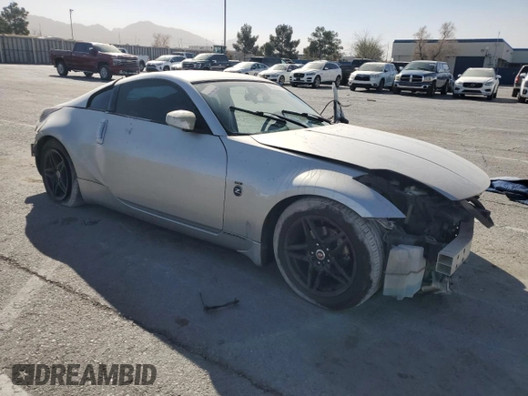 2005 Nissan 350Z Touring with VIN JN1AZ34D65M602736, listed as a Copart auction lot 46899355 with 178,001 mi miles and Salvage Title. Bid and sale history available at carsss.com. Image 4.
