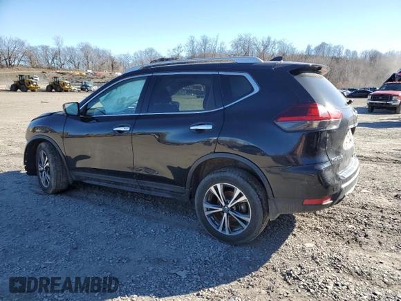 2019 Nissan Rogue SL with VIN 5N1AT2MVXKC816742, listed as a Copart auction lot 47934025 with 87,303 mi miles and Salvage Title. Bid and sale history available at carsss.com. Image 2.