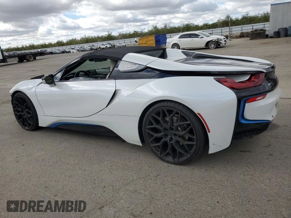 2019 BMW i8 z VIN WBY2Z6C51KVB82985, wystawiony jako Copart lot #47491815 z przebiegiem 74 489 mil mil oraz Szkoda całkowita • Salvage title. Historia ofert i sprzedaży dostępna na DreamBid. Obrazek 2.