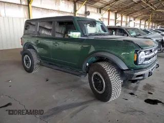 2022 Ford Bronco with VIN 1FMEE5DP3NLB22400, listed as a Copart auction lot 56229705 with 10,845 mi miles and Salvage title. Bid and sale history available at DreamBid. Image 4.