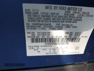 2015 Ford Taurus Limited with VIN 1FAHP2F86FG208798, listed as a IAAI auction lot 42679932 with 104,300 mi miles and . Bid and sale history available at DreamBid. Image 9.