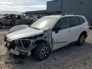 2020 Subaru Forester Premium with VIN JF2SKAJC0LH494739, listed as a Copart auction lot 58857685 with 36,050 mi miles and Salvage title. Bid and sale history available at DreamBid. Image 1.
