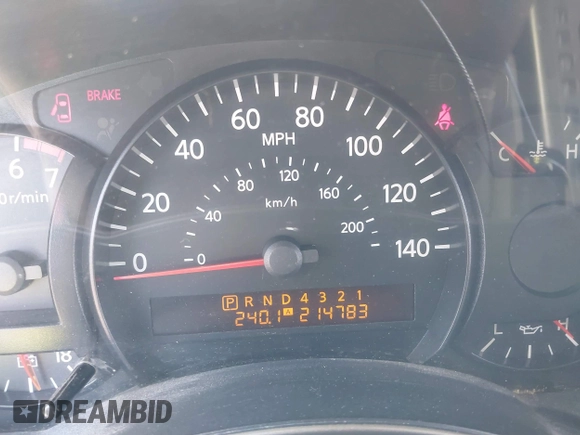 2004 Nissan Titan LE z VIN 1N6AA07A84N514538, wystawiony jako IAAI lot #42396385 z przebiegiem 214 783 mil mil oraz . Historia ofert i sprzedaży dostępna na DreamBid. Obrazek 7.