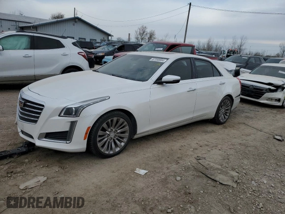 2017 Cadillac CTS Luxury RWD with VIN 1G6AR5SS3H0190400, listed as a Copart auction lot 82358884 with 89,916 mi miles and Salvage Title. Bid and sale history available at DreamBid. Image 1.