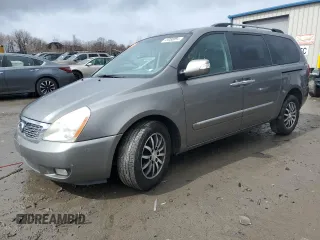 2011 Kia Sedona EX with VIN KNDMH4C78B6400933, listed as a Copart auction lot 57742344 with 218,170 mi miles and Salvage Title. Bid and sale history available at carsss.com. Image 1.