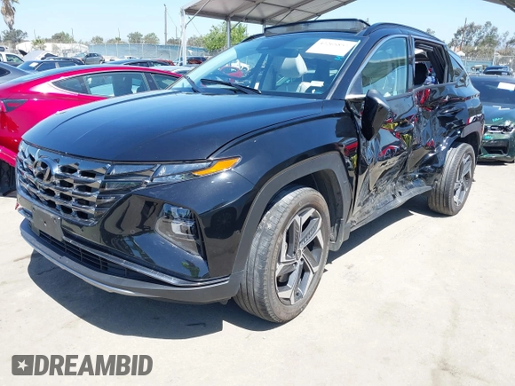 2023 Hyundai Tucson Limited with VIN KM8JECA14PU127220, listed as a IAAI auction lot 42265855 with 59,446 mi miles and . Bid and sale history available at DreamBid. Image 17.