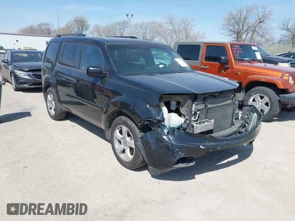 2012 Honda Pilot EX-L with VIN 5FNYF4H52CB085308, listed as a IAAI auction lot 41987301 with 180,877 mi miles and . Bid and sale history available at DreamBid. Image 1.