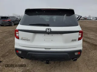 2021 Honda Passport Sport with VIN 5FNYF8H25MB014585, listed as a Copart auction lot 51894025 with 36,910 mi miles and Salvage title. Bid and sale history available at DreamBid. Image 6.