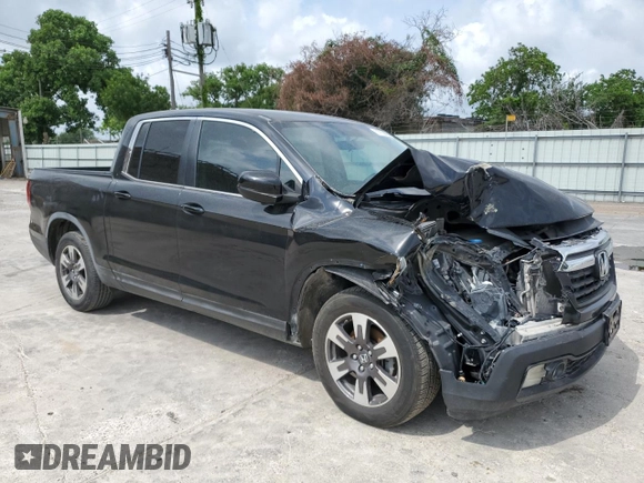 2017 Honda Ridgeline RTL with VIN 5FPYK2F51HB001058, listed as a Copart auction lot 55753865 with 113,539 mi miles and Clean title. Bid and sale history available at DreamBid. Image 4.