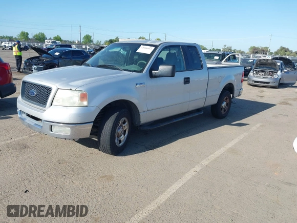 2004 Ford F-150 XL with VIN 1FTPX12594NA32477, listed as a IAAI auction lot 42088113 with 266,389 mi miles. Bid and sale history available at carsss.com. Image 2.