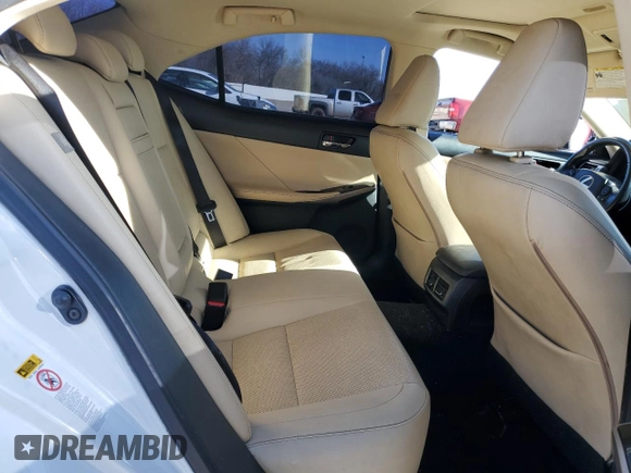 2015 Lexus IS 250 z VIN JTHBF1D25F5080785, wystawiony jako Copart lot #48582005 z przebiegiem 174 962 mil mil oraz Szkody całkowita. Historia ofert i sprzedaży dostępna na DreamBid. Obrazek 11.
