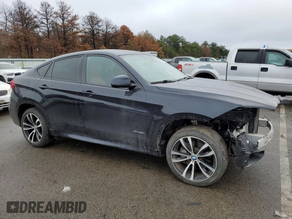 2018 BMW X6 xDrive50i with VIN 5UXKU6C51J0Z66610, listed as a Copart auction lot 39656954 with 48,217 mi miles and Non Repairable. Bid and sale history available at carsss.com. Image 4.