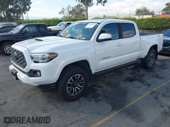 2020 Toyota Tacoma SR5 with VIN 3TMBZ5DN7LM026596, listed as a IAAI auction lot 40705410 with 123,489 mi miles and . Bid and sale history available at DreamBid. Image 18.