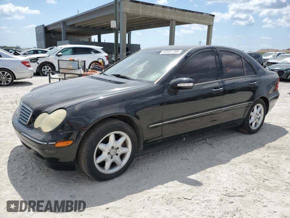 2003 Mercedes-Benz C 320 with VIN WDBRF64J33F402865, listed as a Copart auction lot 53507785 with Not Provided miles and Clean Title. Bid and sale history available at DreamBid. Image 1.