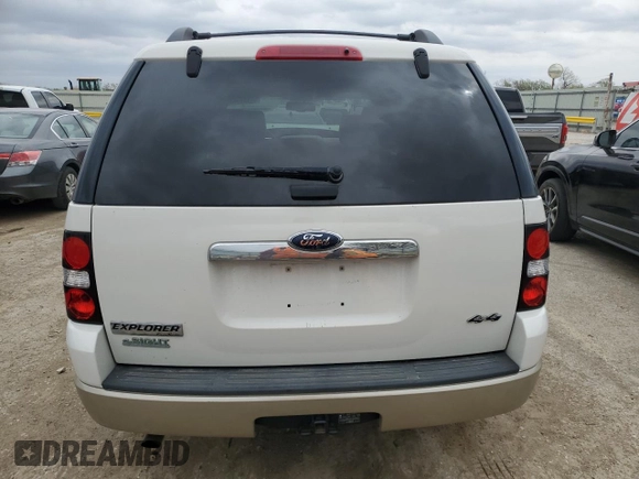 2008 Ford Explorer Eddie Bauer z VIN 1FMEU74E68UB07434, wystawiony jako Copart lot #51187185 z przebiegiem 183 509 mil mil oraz Szkoda całkowita • Salvage title. Historia ofert i sprzedaży dostępna na DreamBid. Obrazek 6.