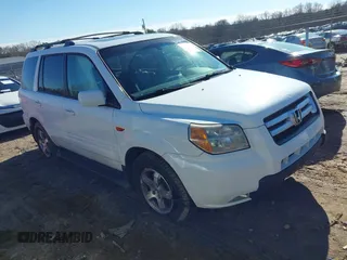 2006 Honda Pilot EX-L with VIN 5FNYF28526B006602, listed as a IAAI auction lot 41212862 with 239,648 mi miles and . Bid and sale history available at DreamBid. Image 1.