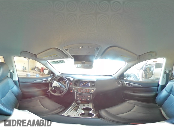 2019 Nissan Pathfinder SV with VIN 5N1DR2MN9KC628810, listed as a Copart auction lot 47449365 with 96,169 mi miles and Salvage title. Bid and sale history available at DreamBid. Image 15.