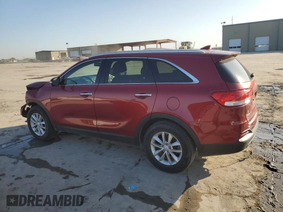 2017 Kia Sorento LX with VIN 5XYPG4A3XHG297987, listed as a Copart auction lot 50171545 with 108,048 mi miles and Salvage Title. Bid and sale history available at carsss.com. Image 2.
