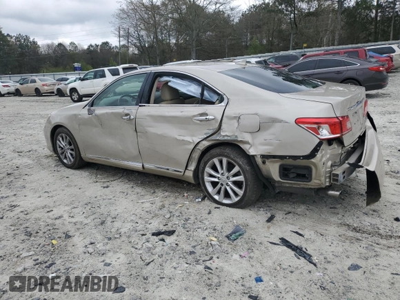 2011 Lexus ES 330 with VIN JTHBK1EGXB2460965, listed as a Copart auction lot 50342435 with 131,205 mi miles and Salvage Title. Bid and sale history available at DreamBid. Image 2.