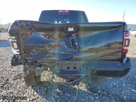 2024 Ram 2500 Laramie with VIN 3C6UR5FLXRG179931, listed as a Copart auction lot 41413045 with 9,577 mi miles and Salvage Title. Bid and sale history available at carsss.com. Image 6.