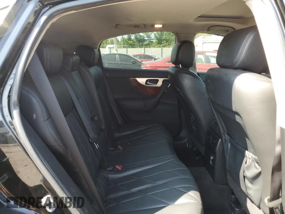 2009 Infiniti FX35 with VIN JNRAS18W49M154665, listed as a Copart auction lot 70996284 with 136,412 mi miles and Salvage Title. Bid and sale history available at carsss.com. Image 11.