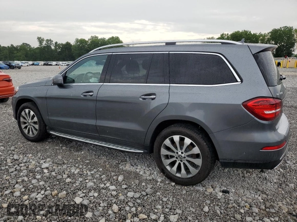 2019 Mercedes-Benz GLS 450 with VIN 4JGDF6EE5KB227307, listed as a Copart auction lot 62868825 with 56,374 mi miles and Salvage title. Bid and sale history available at DreamBid. Image 2.