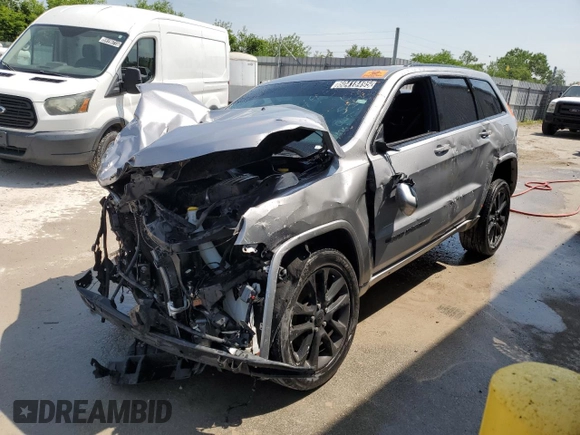 2021 Jeep Grand Cherokee Laredo X with VIN 1C4RJEAG9MC539198, listed as a Copart auction lot 60418495 with 64,926 mi miles and Clean title. Bid and sale history available at DreamBid. Image 1.