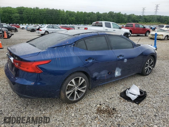 2017 Nissan Maxima SV with VIN 1N4AA6AP8HC403644, listed as a Copart auction lot 54938005 with 133,317 mi miles and Salvage title. Bid and sale history available at DreamBid. Image 3.
