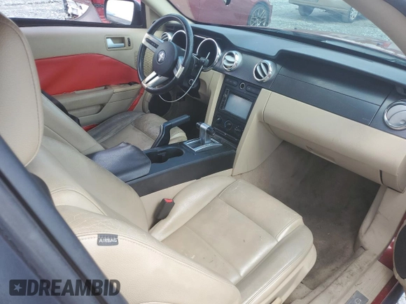 2008 Ford Mustang Deluxe с VIN 1ZVHT80N185120034, выставлен на аукционе Copart как лот 59622095 с пробегом 152 983 миль миль и Списание • Salvage title. История ставок и продаж доступна на DreamBid. Изображение 8.