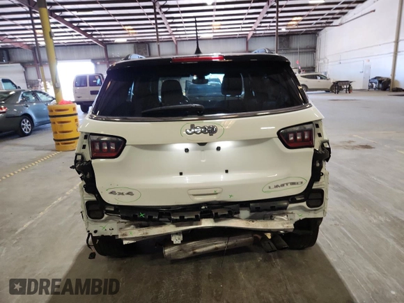 2019 Jeep Compass Limited with VIN 3C4NJDCB1KT599858, listed as a Copart auction lot 62866285 with 86,874 mi miles and Non repairable. Bid and sale history available at DreamBid. Image 6.